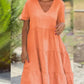 Cotton And Linen Casual Women's Dresses