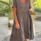 Cotton And Linen Casual Women's Dresses