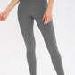 Wavy Print High Waist Yoga Leggings