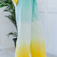 Zenana Hello Summer Full Size Run Ombre Wide Leg Sweat Pants
