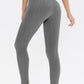 Wavy Print High Waist Yoga Leggings