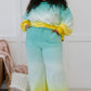 Zenana Hello Summer Full Size Run Ombre Wide Leg Sweat Pants