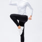 Zip Up Mock Neck Athletic Top