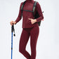 Zip Up Mock Neck Athletic Top
